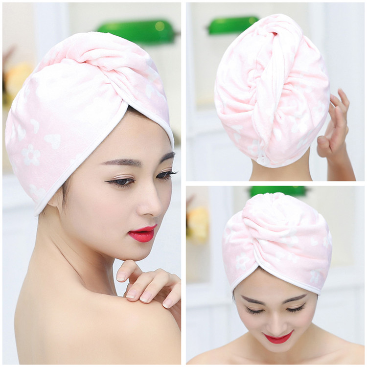 韩版长绒加厚包头吸水速干长发干发帽毛巾包头巾浴帽浴巾洗发巾洗头巾