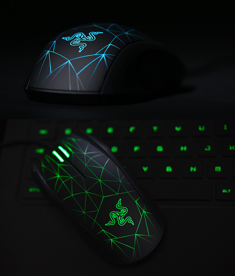 razer雷蛇taipan太攀皇蛇3500钻石星辰版lol电竞有线游戏鼠标