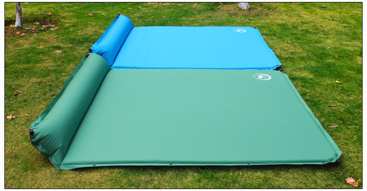 自动充气垫野外帐篷防潮垫户外34人双人加厚5cm午休睡垫野餐地垫