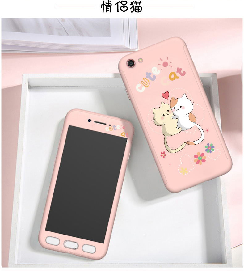 2017款oppor9s手机壳女款潮可爱oppor9全包边r9splus防摔plus硬壳定制