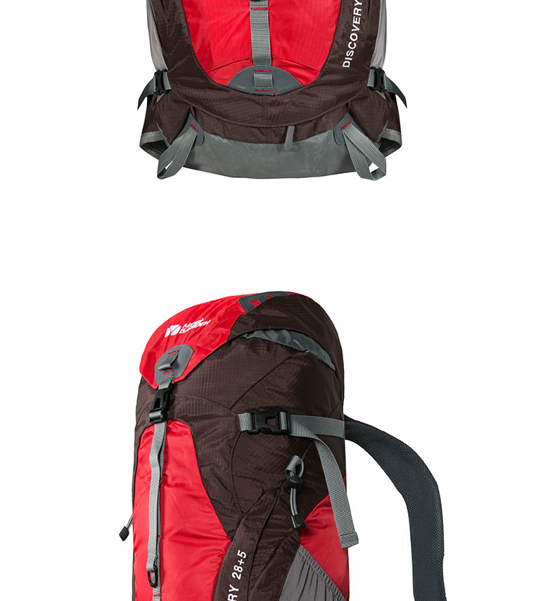 牧高笛户外装备登山野营双肩背包徒步登山包男女款探索285l