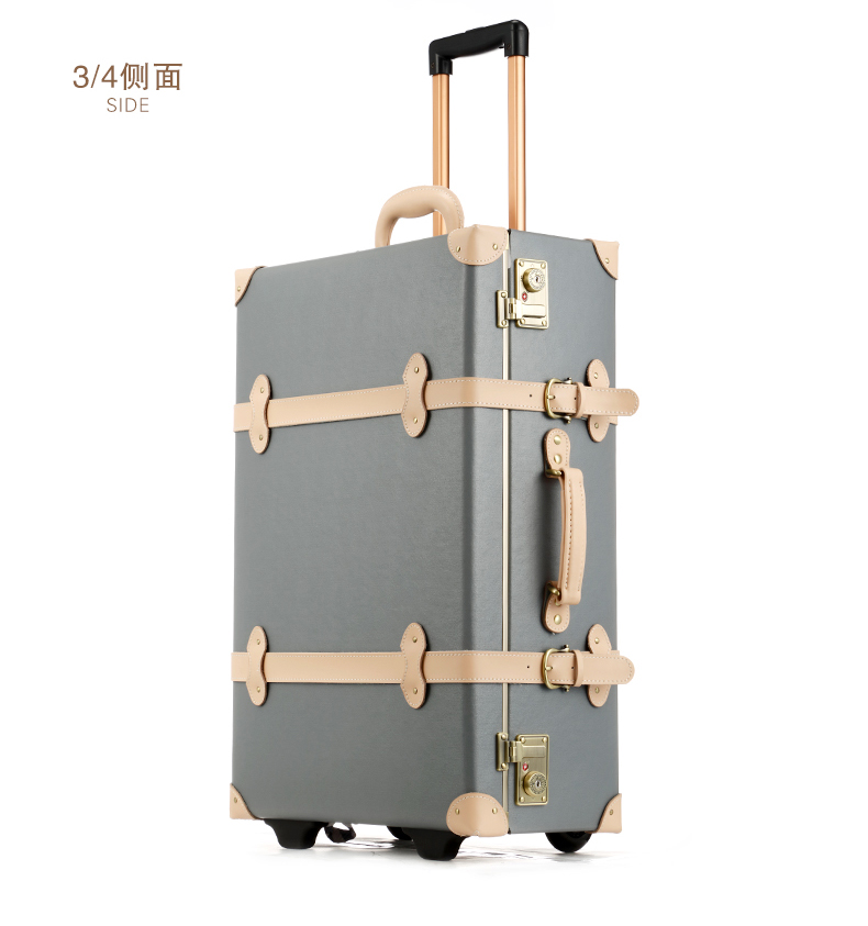uniwalker日韩复古拉杆箱20寸密码箱登机箱男女旅行箱24寸行李箱