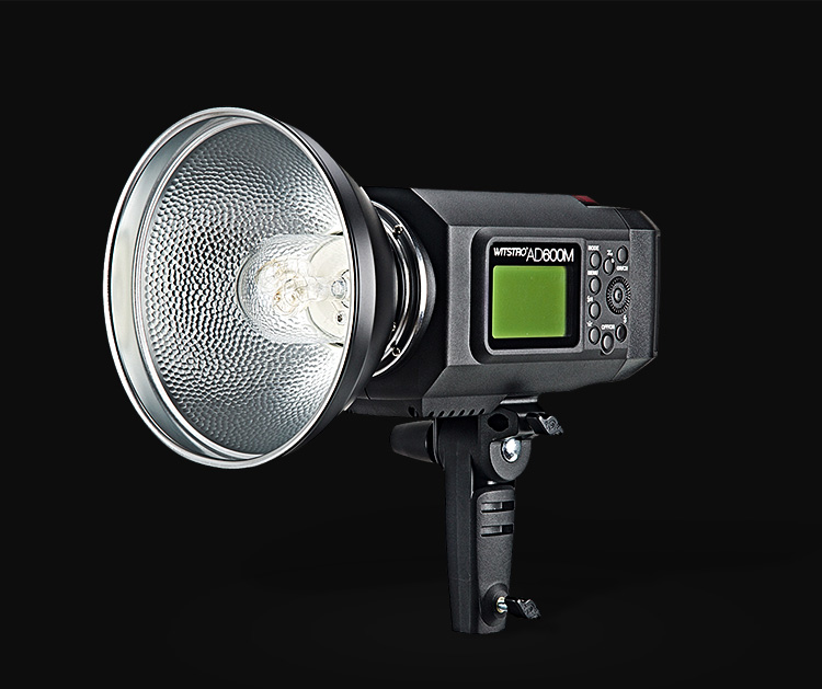 神牛godoxad600神牛口外拍灯ttl机顶灯婚纱摄影600w大功率锂电闪光灯