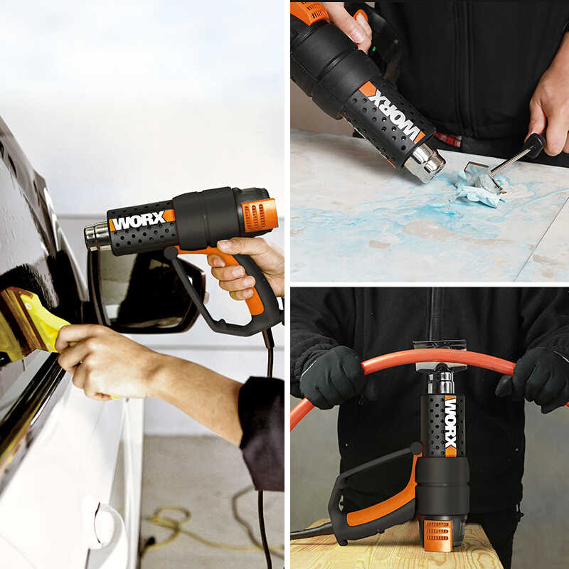 三档调温热风枪wx041塑料焊接焊枪汽车贴膜热风机热缩膜风枪五金电动