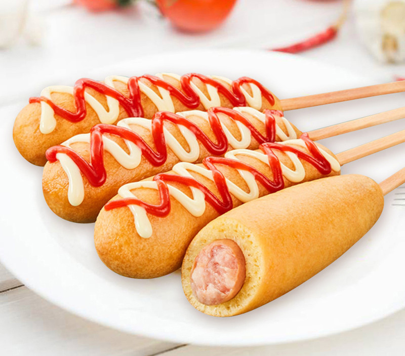 正大cp经典美式黄金热狗棒儿童脆皮香肠冷冻半成品780g2袋