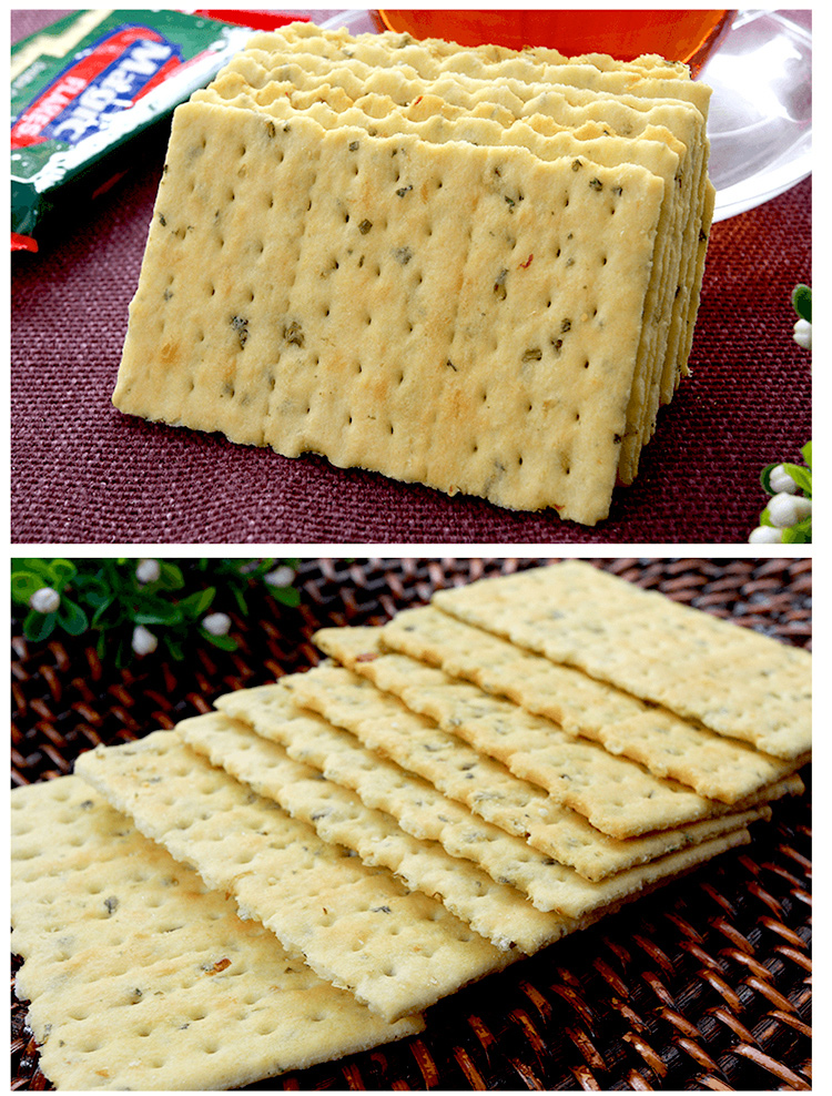 jacknjill珍珍麦吉苏打饼干香葱280g