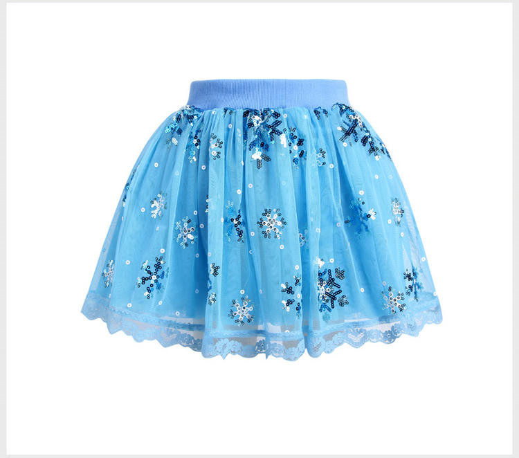 绿盒子童装迪士尼女童活力动感短裙秋冬新款fq507001