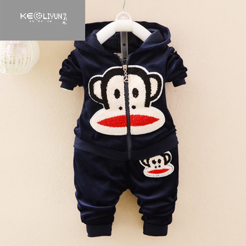 童装男童套装2017春秋儿童宝宝衣服西服1-2-3