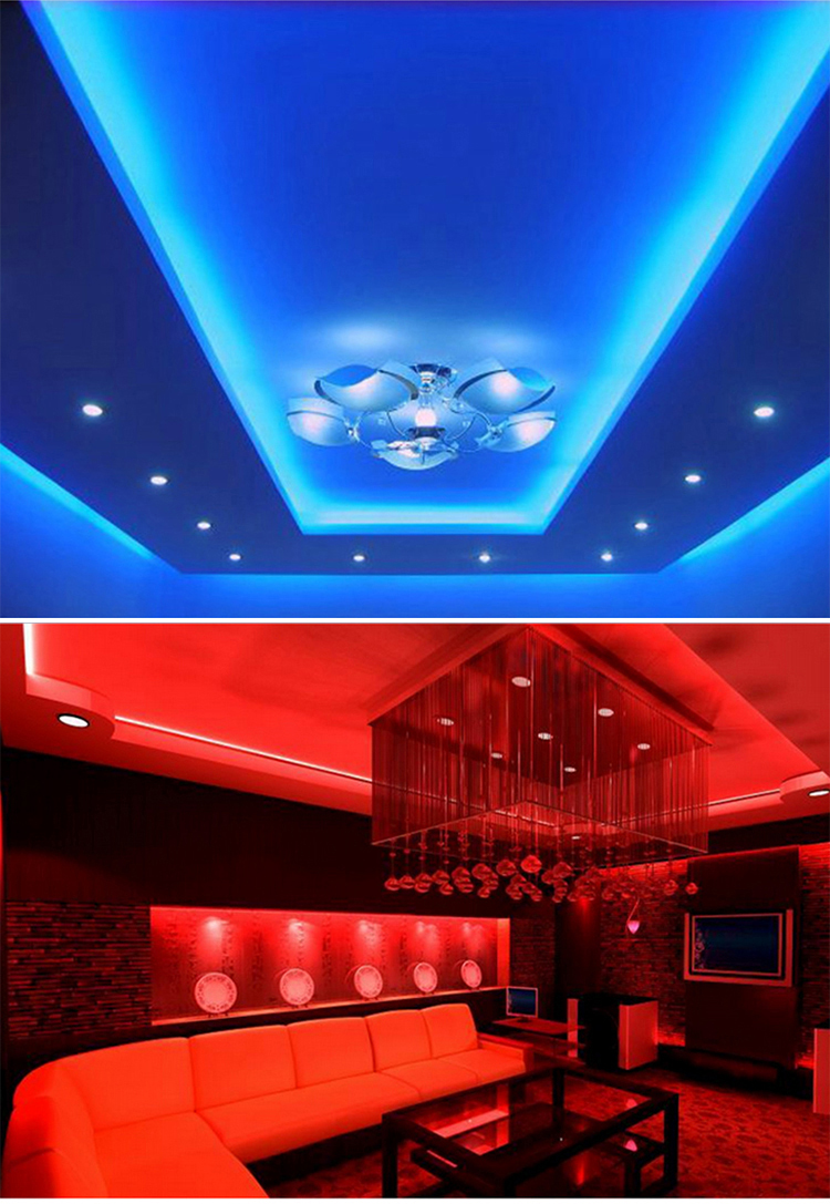 英西led灯管彩色12米0906米红蓝绿紫色t5一体灯管t8灯管工程酒店会所