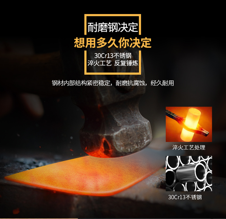 炊大皇(COOKER KING) 不锈钢刀具七件套 WG14467