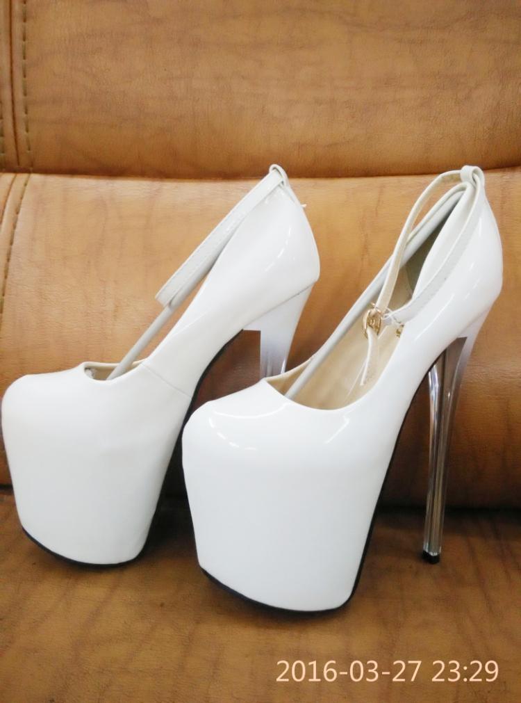 品牌女鞋19cm20cm22cm超高细跟性感单鞋恨天高大码女鞋42码43码41码