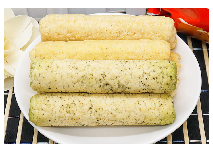 中国台湾 日本人气零食 膨化北田蒟蒻糙米卷综合味450g/袋