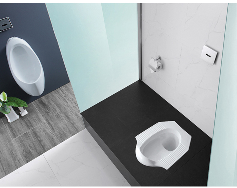 科勒旗下品牌卡丽卫浴karat卡丽前挡水蹲便器后进前排大便器蹲坑卫生