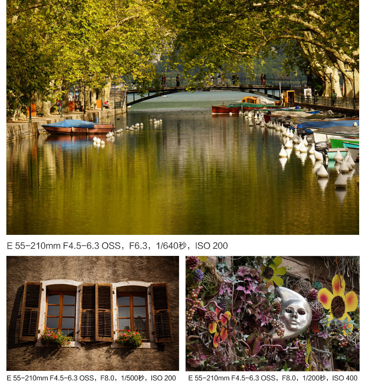 索尼镜头55210黑色大变焦微单镜头索尼e55210适用a6300a6000a5100a