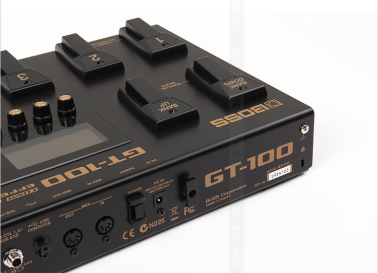 bossgt100电吉他综合效果器综合效果器gt100效果器纪念t恤航空箱