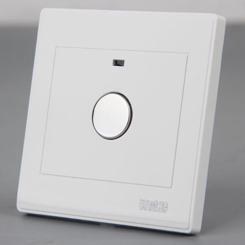 暗装两线86型触摸开关延时智能触摸家用开关控led节能灯物业楼道