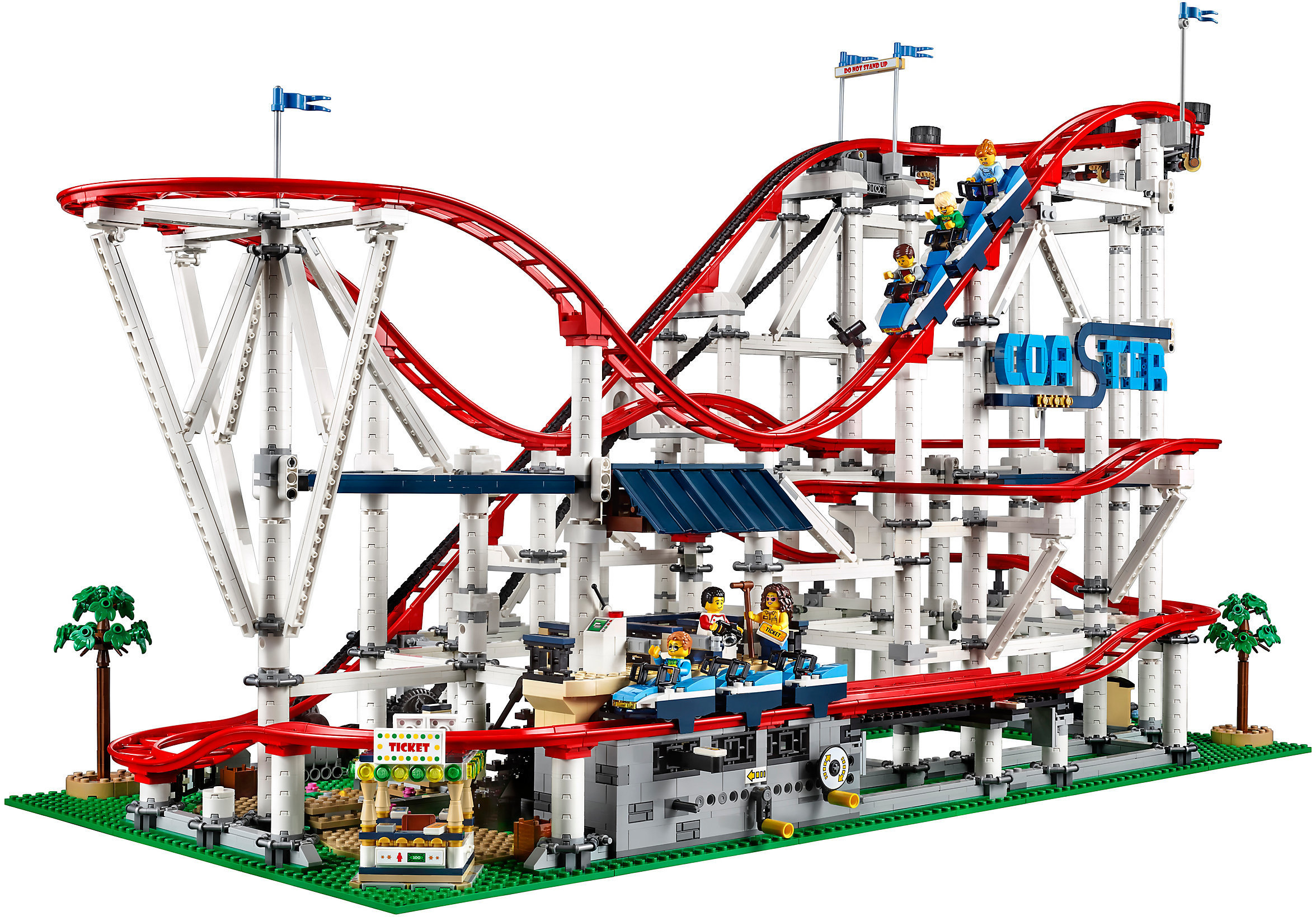 乐高(lego)creator 创意百变 高手大型过山车 10261 塑料积木玩具4124