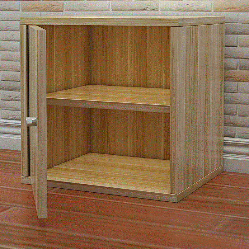 正方形储物柜小柜子厨房用的实木架收纳