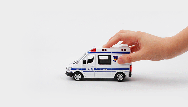 知识花园城市特种车系列119消防车儿童回力车男孩玩具车消防警车救护