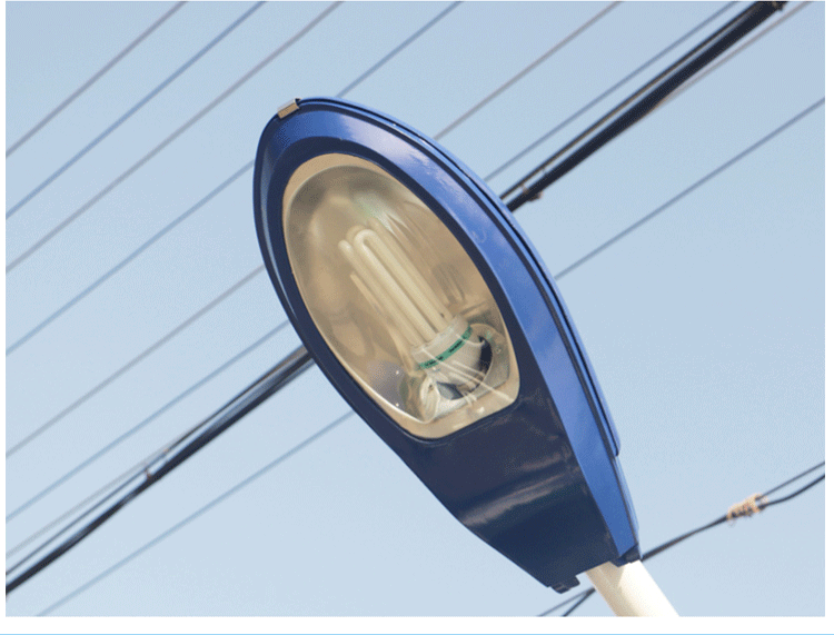 节能路灯头火炬e27灯泡户外水铝质1米装墙抱电线杆路灯灯罩