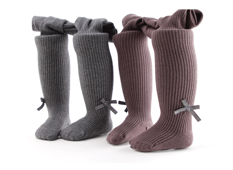 女童宝宝连裤袜女0一1岁婴儿大pp连体袜儿童打底裤春秋可开档