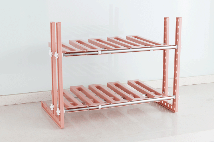 新款橱柜可伸缩调节下水架厨房置物架多层收纳架下水道储物架锅架拓进