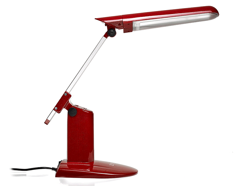 直流护眼灯明学生学习工作儿童书桌台灯非led无蓝光浅蓝送灯管按钮