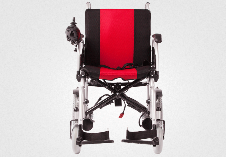 吉芮电动轮椅老人残疾人代步车进口电机折叠轻便jrwd501