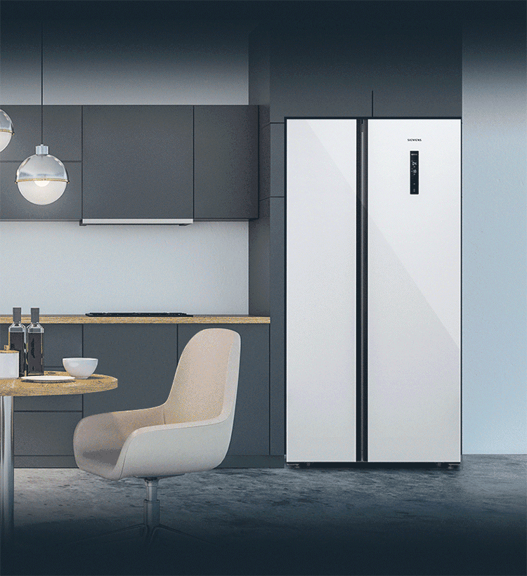 【苏宁热卖冰箱】西门子 ka50ne20ti 502l变频 纤薄机身风冷无霜大