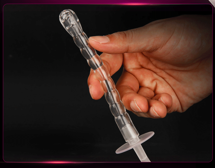 sm肛冲洗器男用后庭灌肠清洗清肠女用私处道工具肛塞情趣用品 蓝色